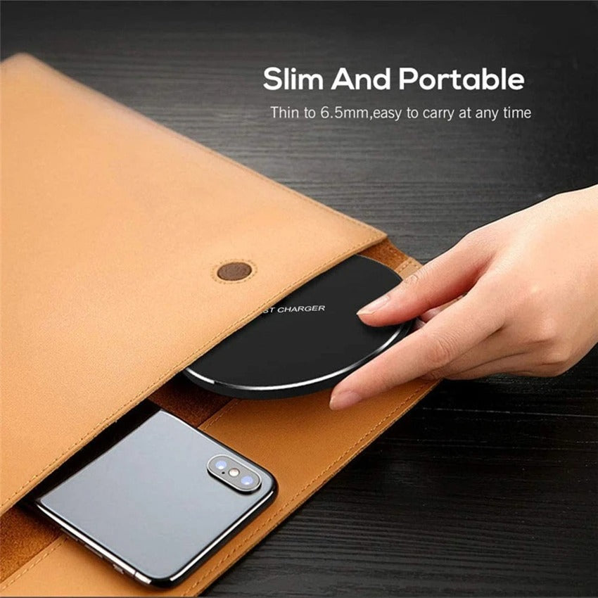 60W Wireless Charger Pad for iPhone & Samsung Phones Wear for Art Thou
