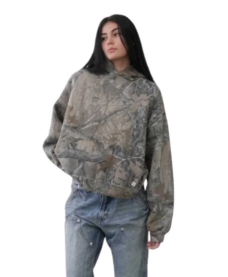 Urban Camo Retro Hoodie Wear for Art Thou