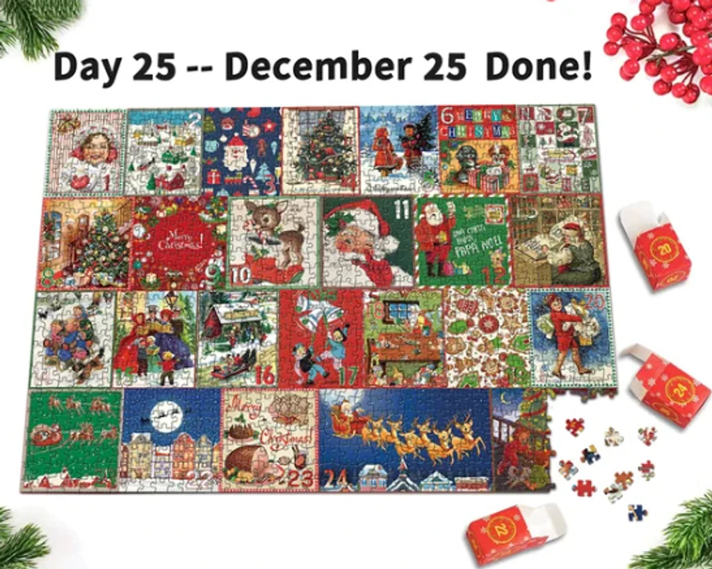 Merry Jigsaw Advent Calendar Puzzle Wear for Art Thou
