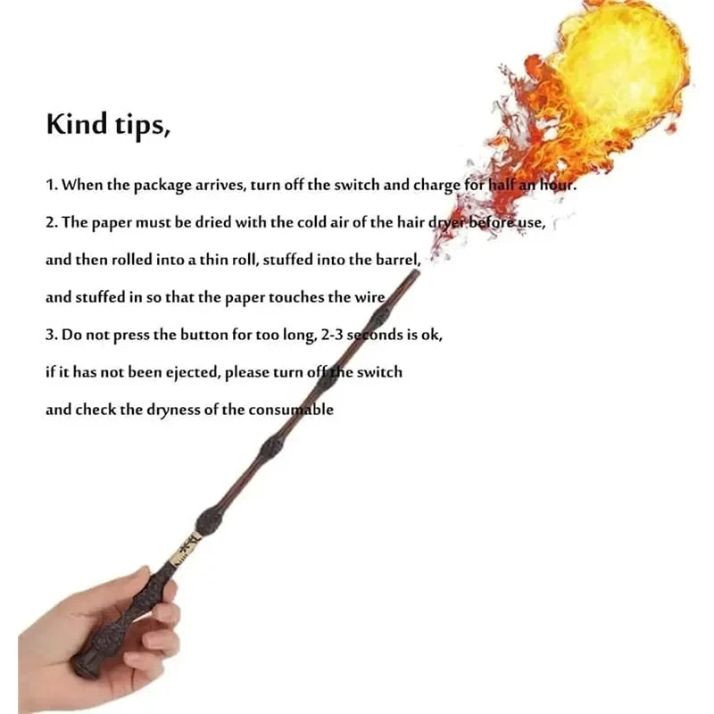 Fire-breathing Magic Wand Toy Wear for Art Thou