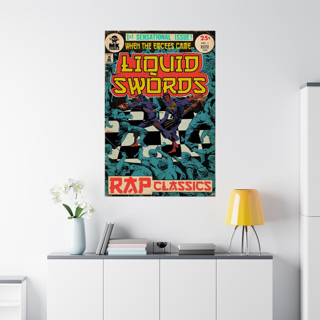 Liquid Swords - Vertical Matte Poster Fine Art Of MK