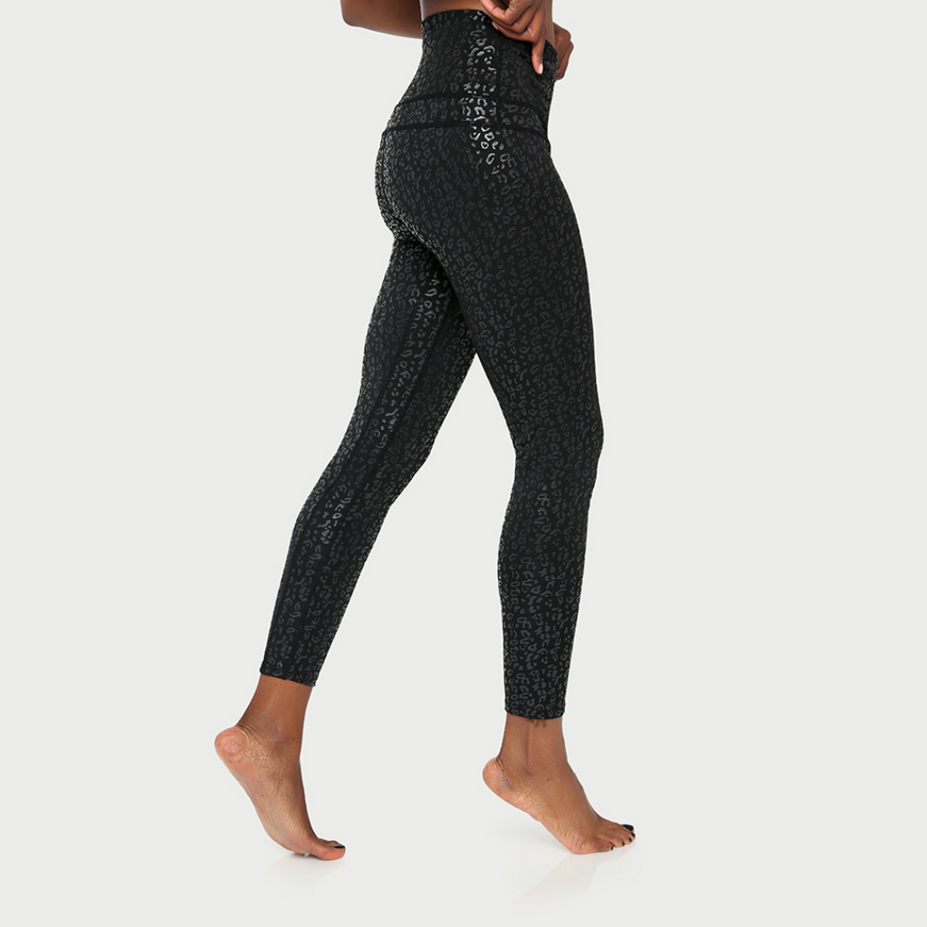 Metallic Cheetah Active Legging Fitkitty Culture Athleisure Wear, Yoga Wear & Women's Clothing