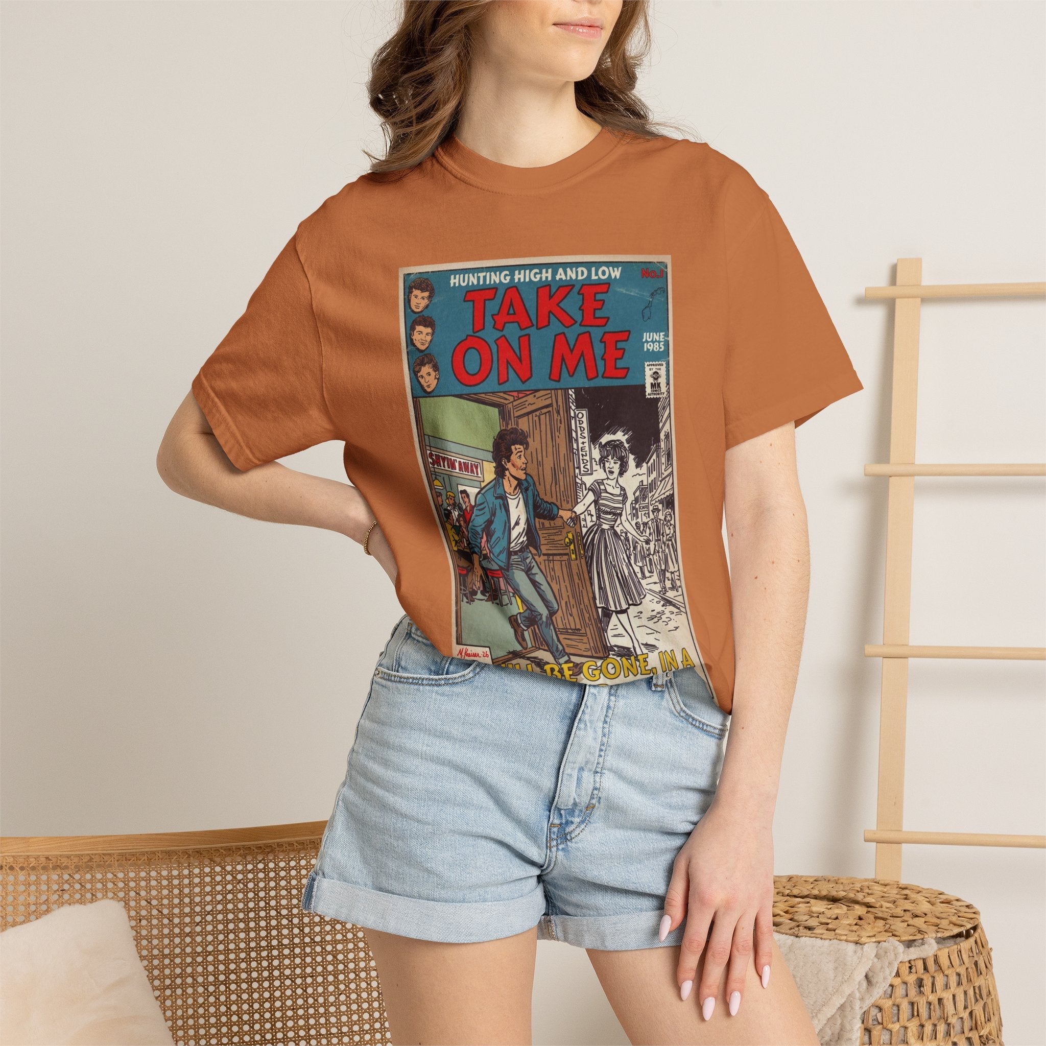 Take On Me - Unisex Comfort Colors T-shirt Fine Art Of MK