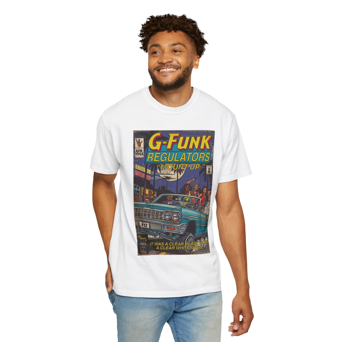 Regulate - Unisex Comfort Colors 1717 Garment-Dyed Heavyweight Crew Neck T-shirt Fine Art Of MK