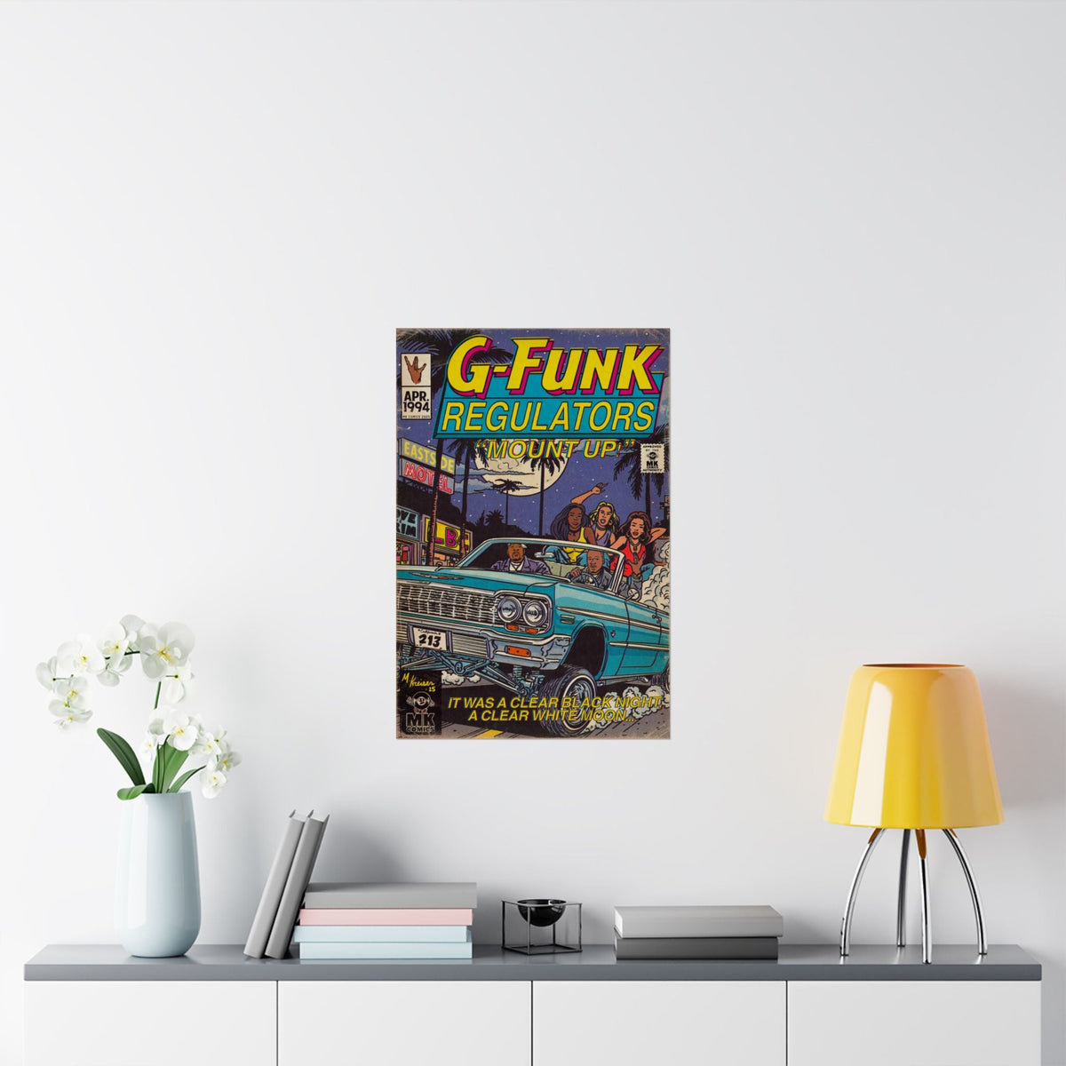 Regulate - Matte Vertical Posters Fine Art Of MK
