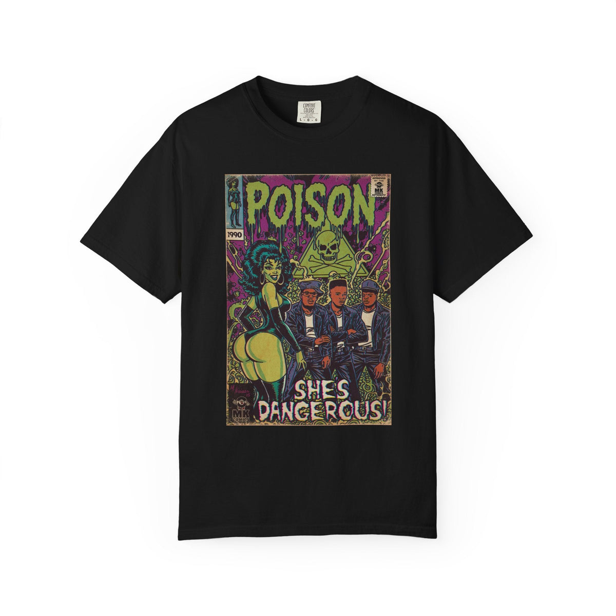 Poison - Unisex Comfort Colors T-shirt Fine Art Of MK
