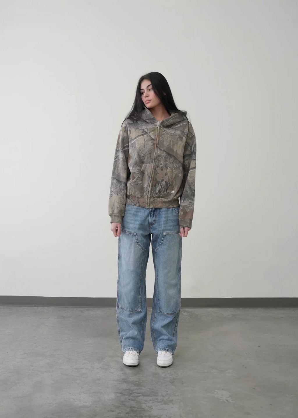 Urban Camo Retro Hoodie Wear for Art Thou