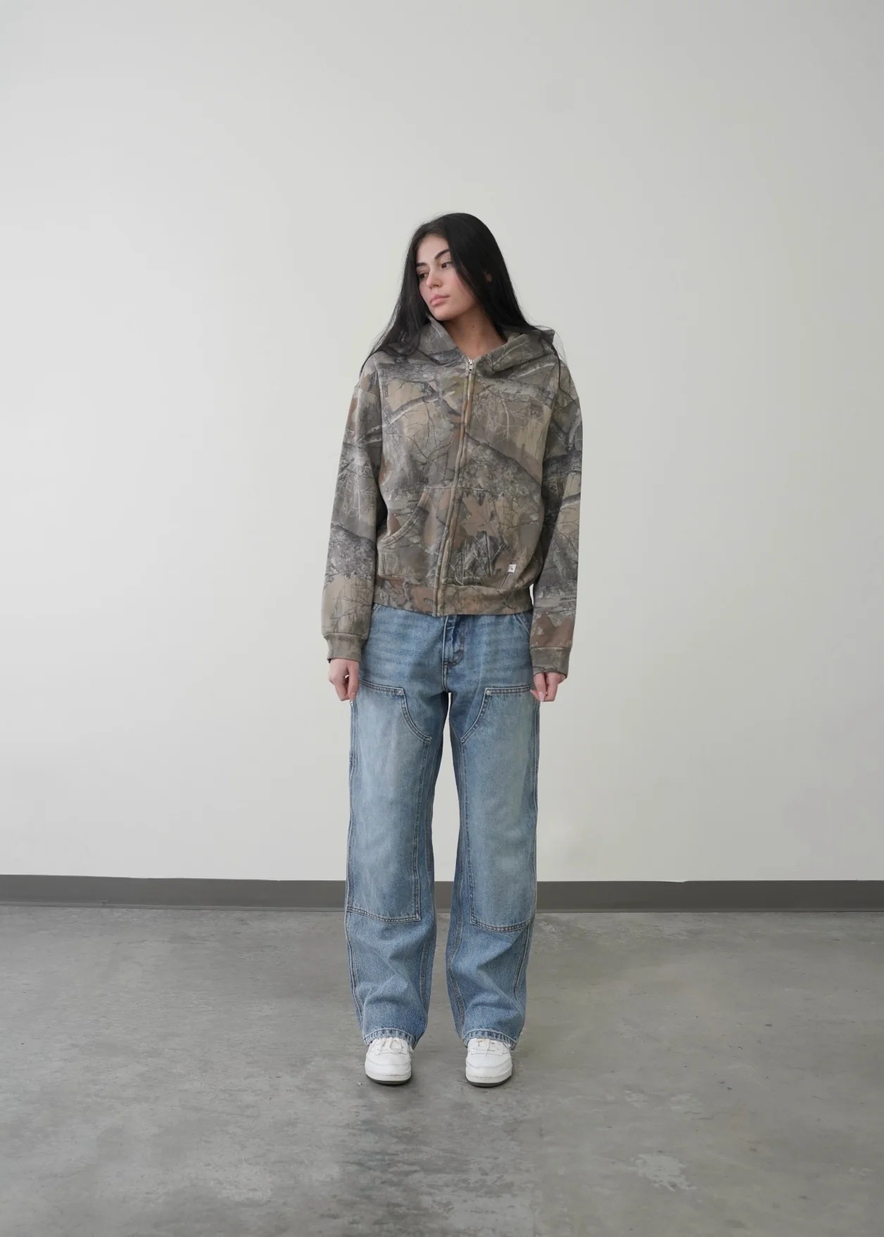 Urban Camo Retro Hoodie Wear for Art Thou