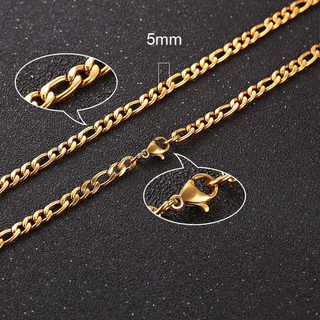 Twisted Rope Figaro Necklaces Wear for Art Thou
