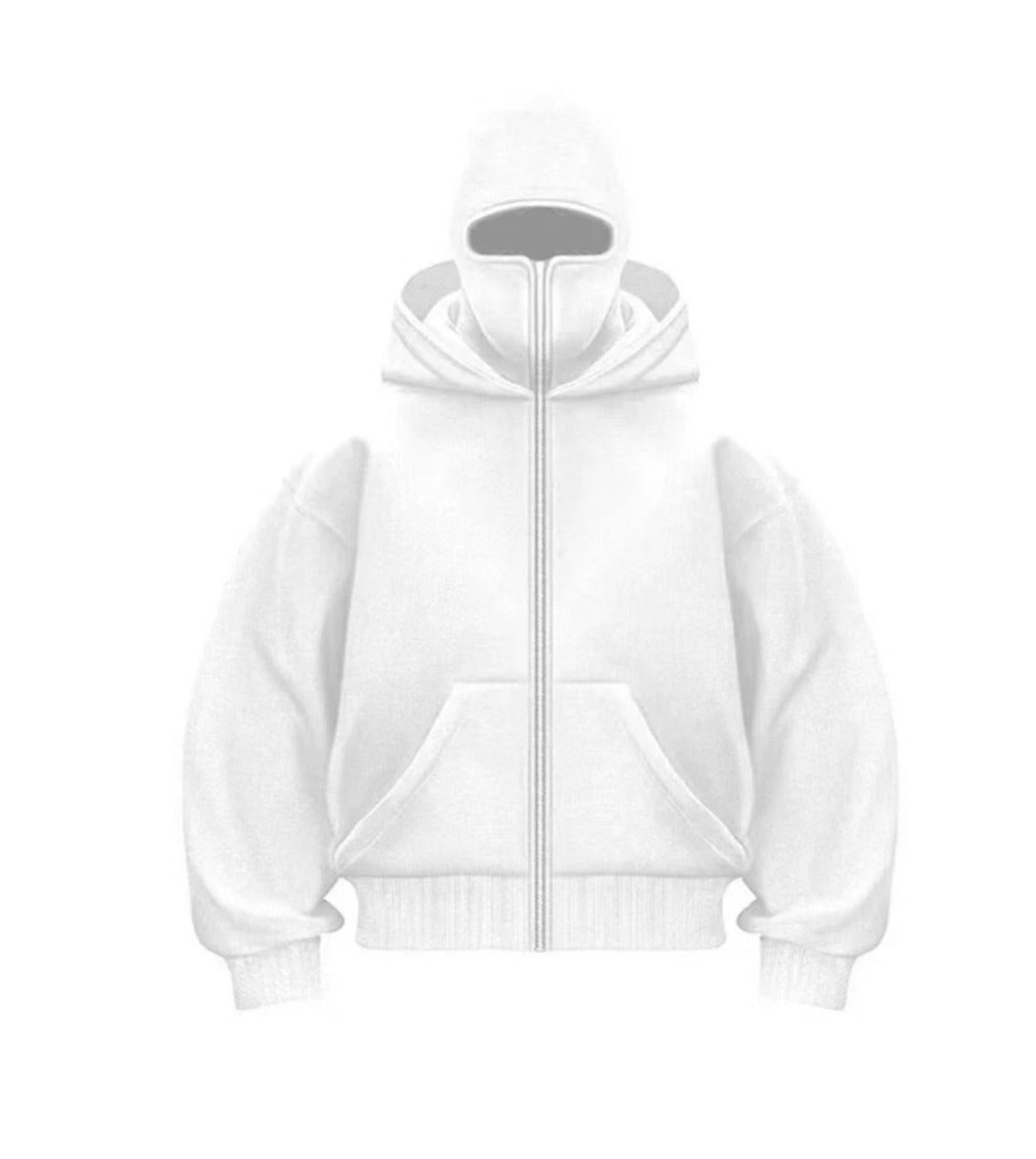 Men's Hooded Zip-Up Baseball Jacket Wear for Art Thou