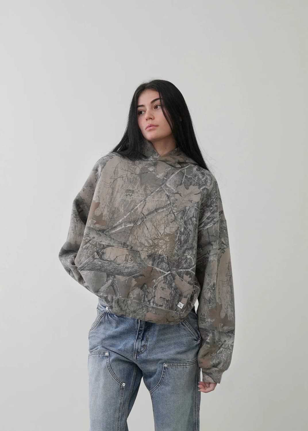 Urban Camo Retro Hoodie Wear for Art Thou
