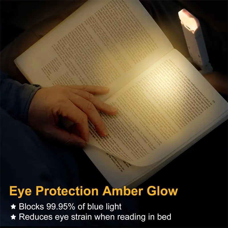 LED USB Rechargeable Book Light Reading Light Eye Protection Wear for Art Thou