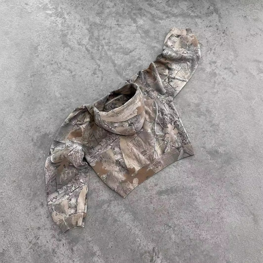 Urban Camo Retro Hoodie Wear for Art Thou