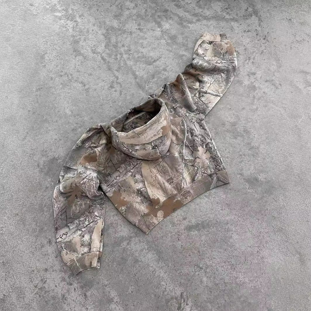 Urban Camo Retro Hoodie Wear for Art Thou