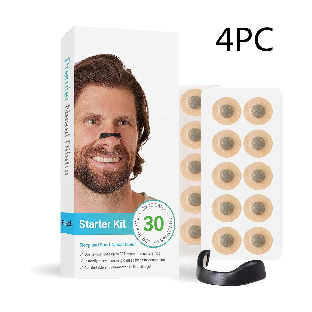 Magnetic Nasal Dilator Strips for Better Sleep Wear for Art Thou