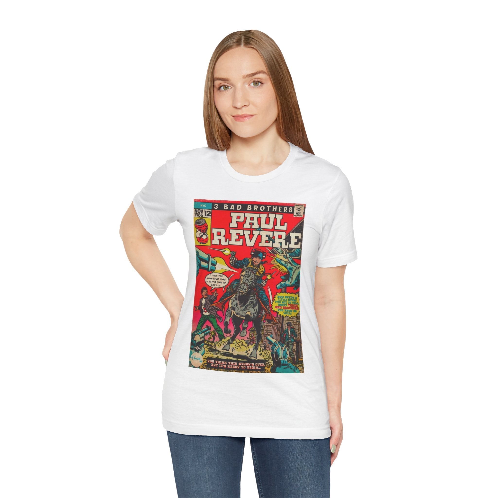 Paul Revere - Unisex Jersey Short Sleeve Tee Fine Art Of MK