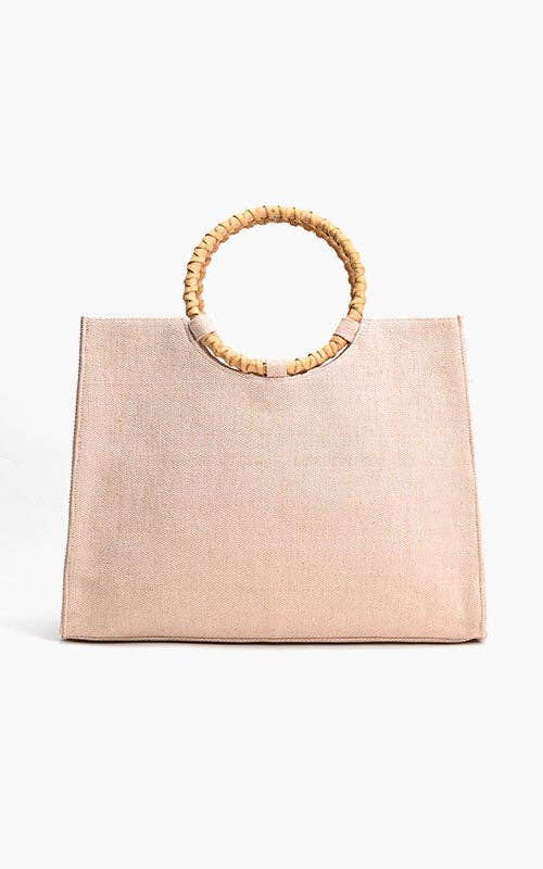 Tropical Pink Flamenco Embellished Tote – Artisanal Elegance Fitkitty Culture Athleisure Wear, Yoga Wear & Women's Clothing