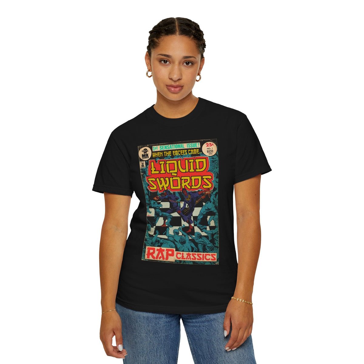 Liquid Swords - Unisex Comfort Colors T-shirt Fine Art Of MK