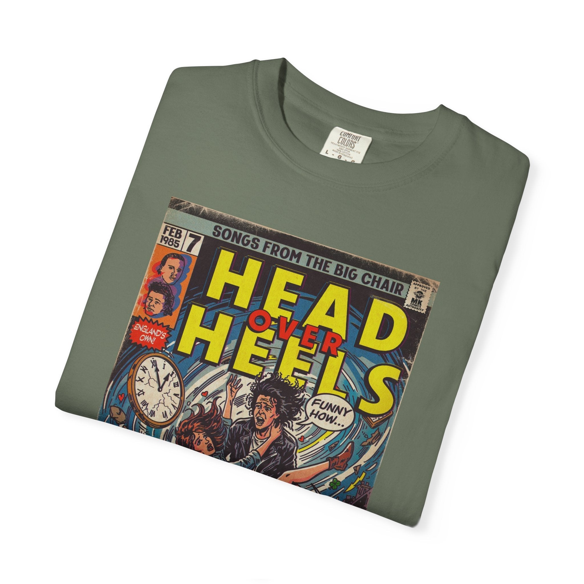 Head Over Heels - Unisex Comfort Colors T-shirt Fine Art Of MK