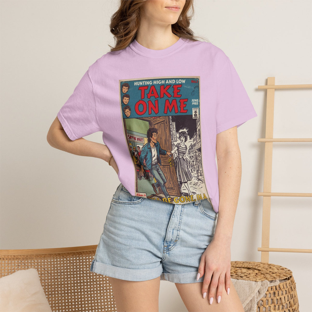 Take On Me - Unisex Comfort Colors T-shirt Fine Art Of MK