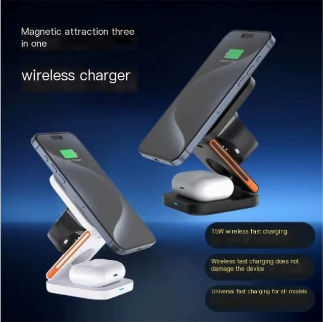 3-in-1 Folding Wireless Charger Wear for Art Thou