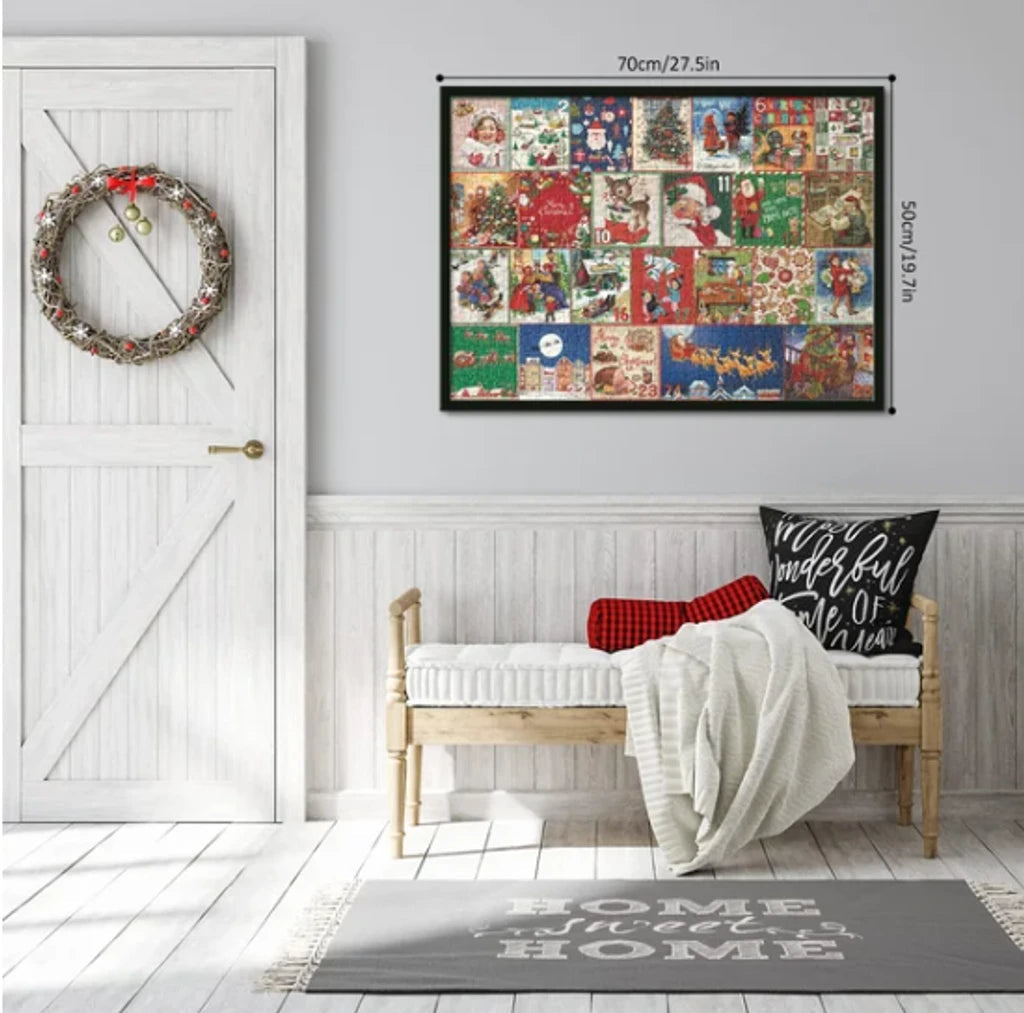 Merry Jigsaw Advent Calendar Puzzle Wear for Art Thou