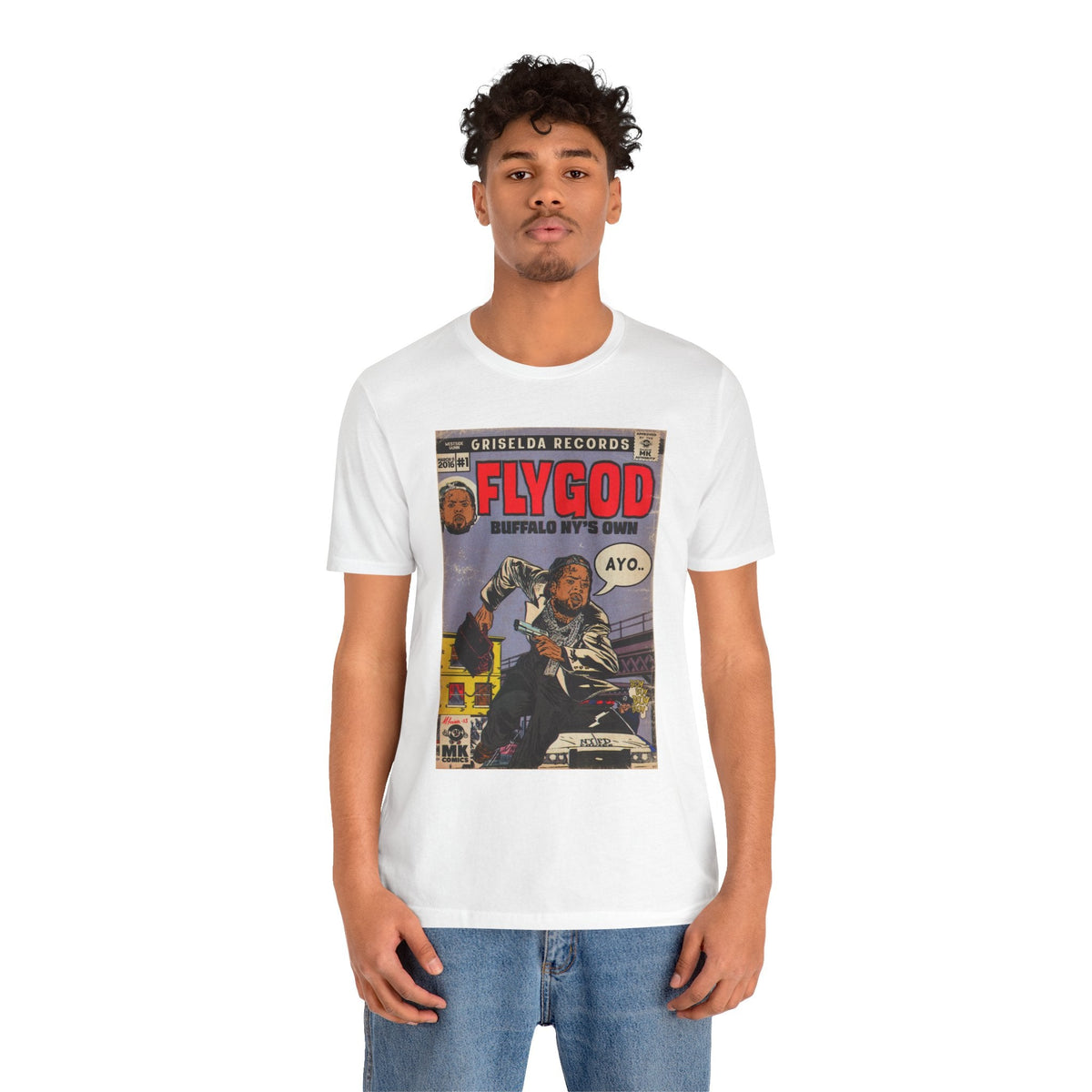 Flygod - Unisex Jersey Short Sleeve Tee Fine Art Of MK