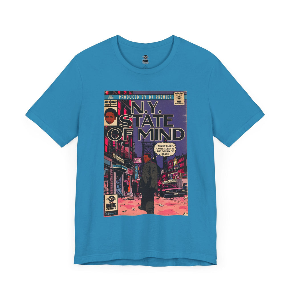 NY State of Mind - Unisex Jersey Short Sleeve Tee Fine Art Of MK