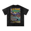 Regulate - Snow Washed Oversized Cotton T-Shirt Fine Art Of MK