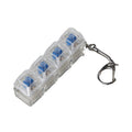 Transparent PC Shaft Tester with Light Wear for Art Thou