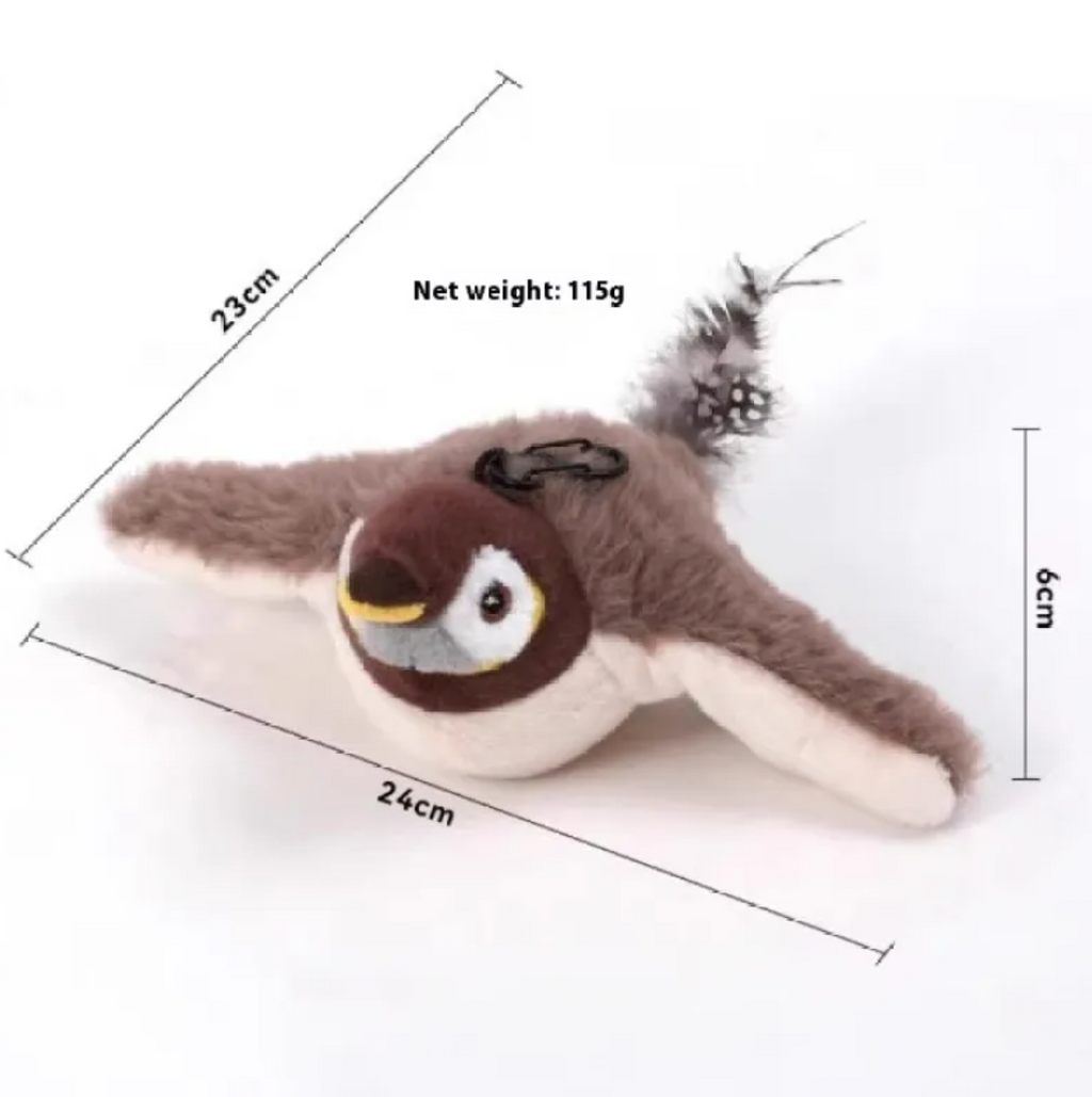 Plush Bird Pet Toy Wear for Art Thou