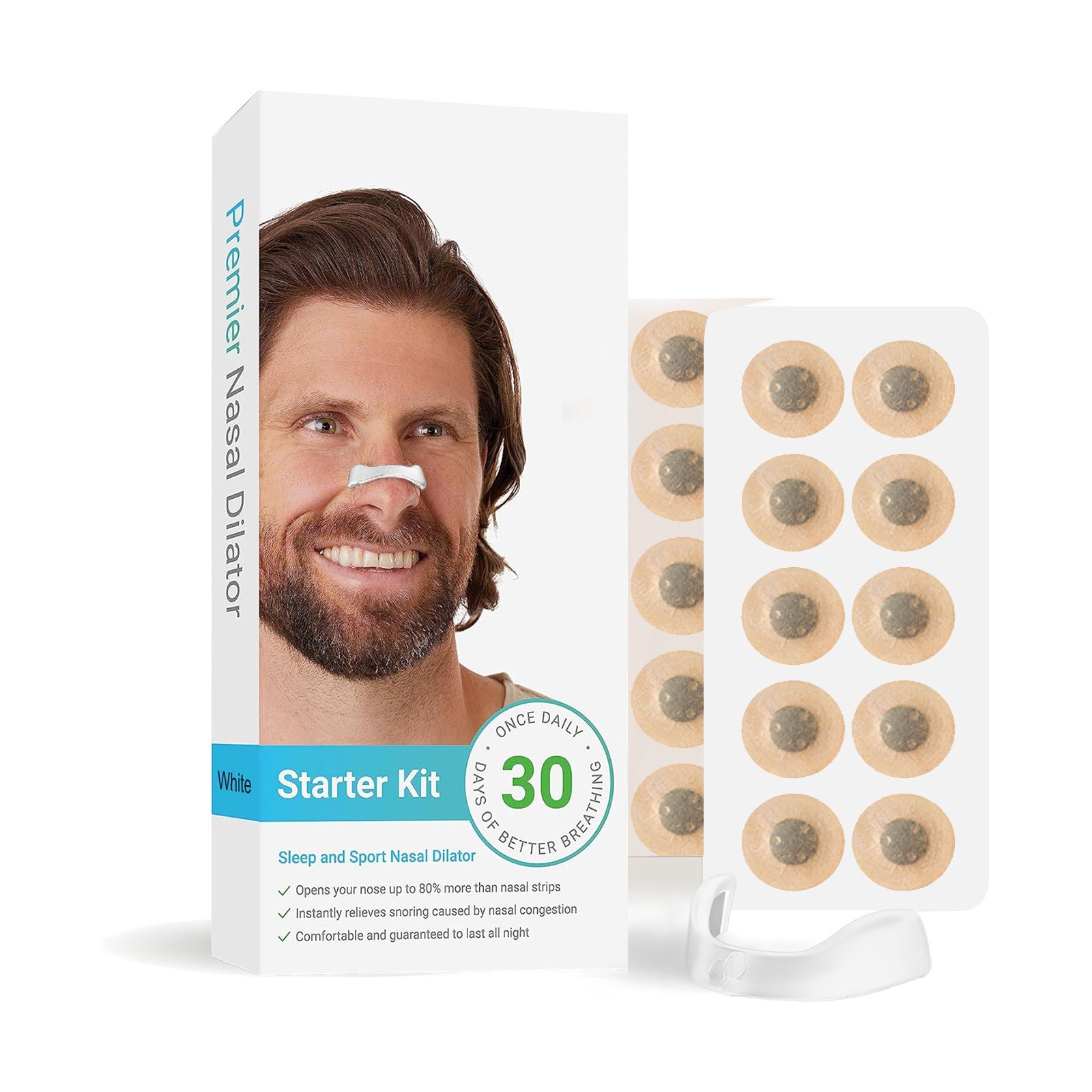 Magnetic Nasal Dilator Strips for Better Sleep Wear for Art Thou