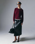 Tove Layered Cashmere Crewneck Artless Forever