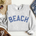 Beach Bum Crewneck Sweatshirt Fitkitty Culture Athleisure Wear, Yoga Wear & Women's Clothing