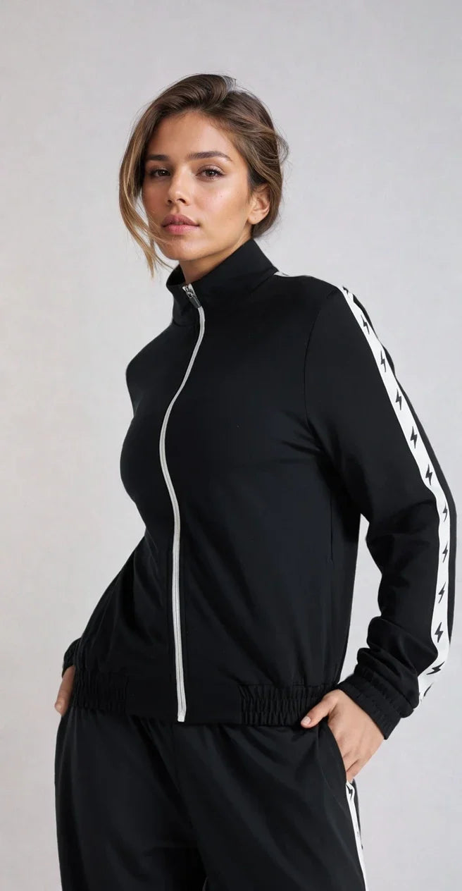Bolt Track Jacket Fitkitty Culture Athleisure Wear, Yoga Wear & Women's Clothing