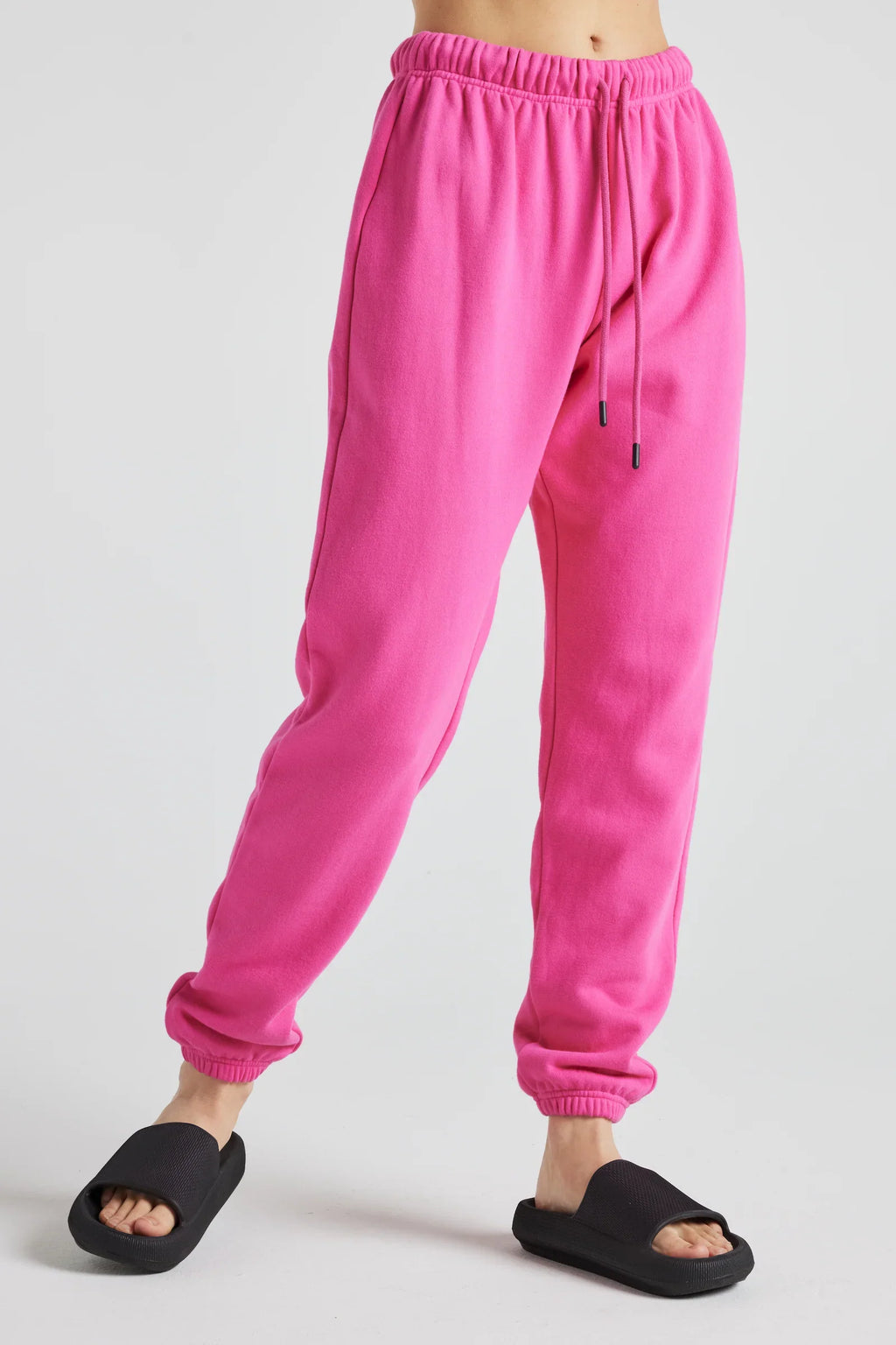 Electric Fleece Joggers in PINK Fitkitty Culture Athleisure Wear, Yoga Wear & Women's Clothing