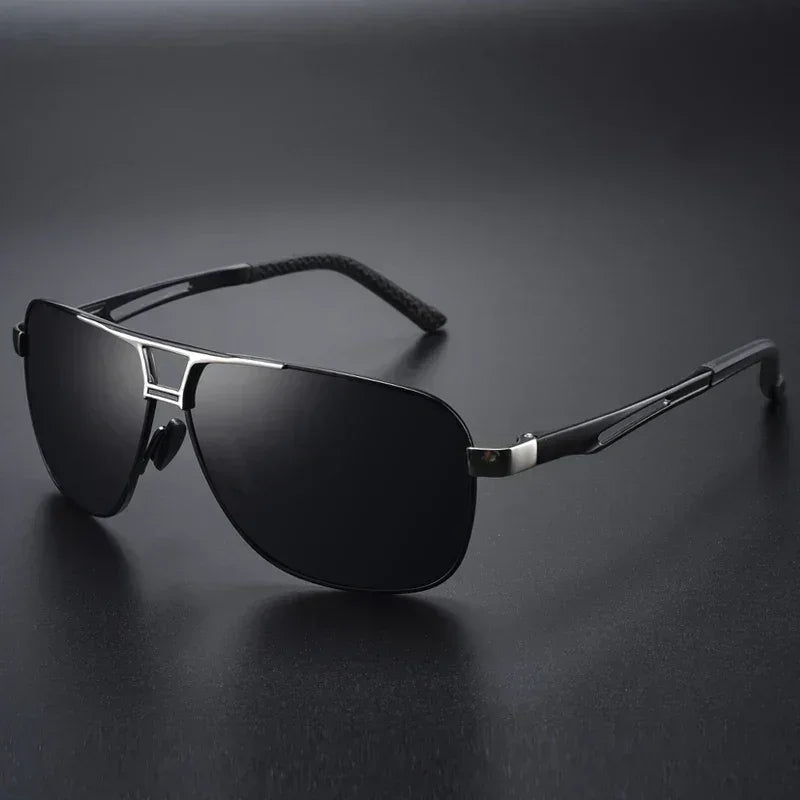 Top Quality Square Retro Photochromic Aluminum Sunglasses Men Polarized Driving Women Sun Glasses For Men Brown Oculos de sol Femstylo