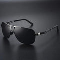 Top Quality Square Retro Photochromic Aluminum Sunglasses Men Polarized Driving Women Sun Glasses For Men Brown Oculos de sol Femstylo