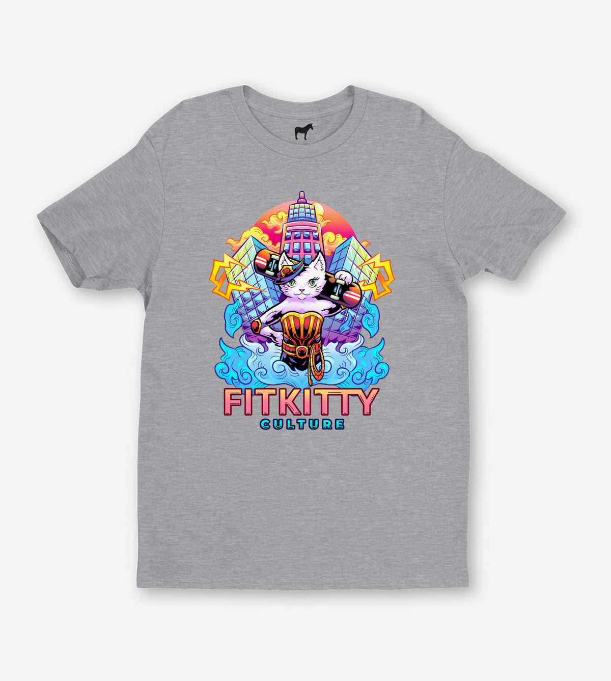 Fitkitty Baddie Kitty T-Shirt Fitkitty Culture Athleisure Wear, Yoga Wear & Women's Clothing