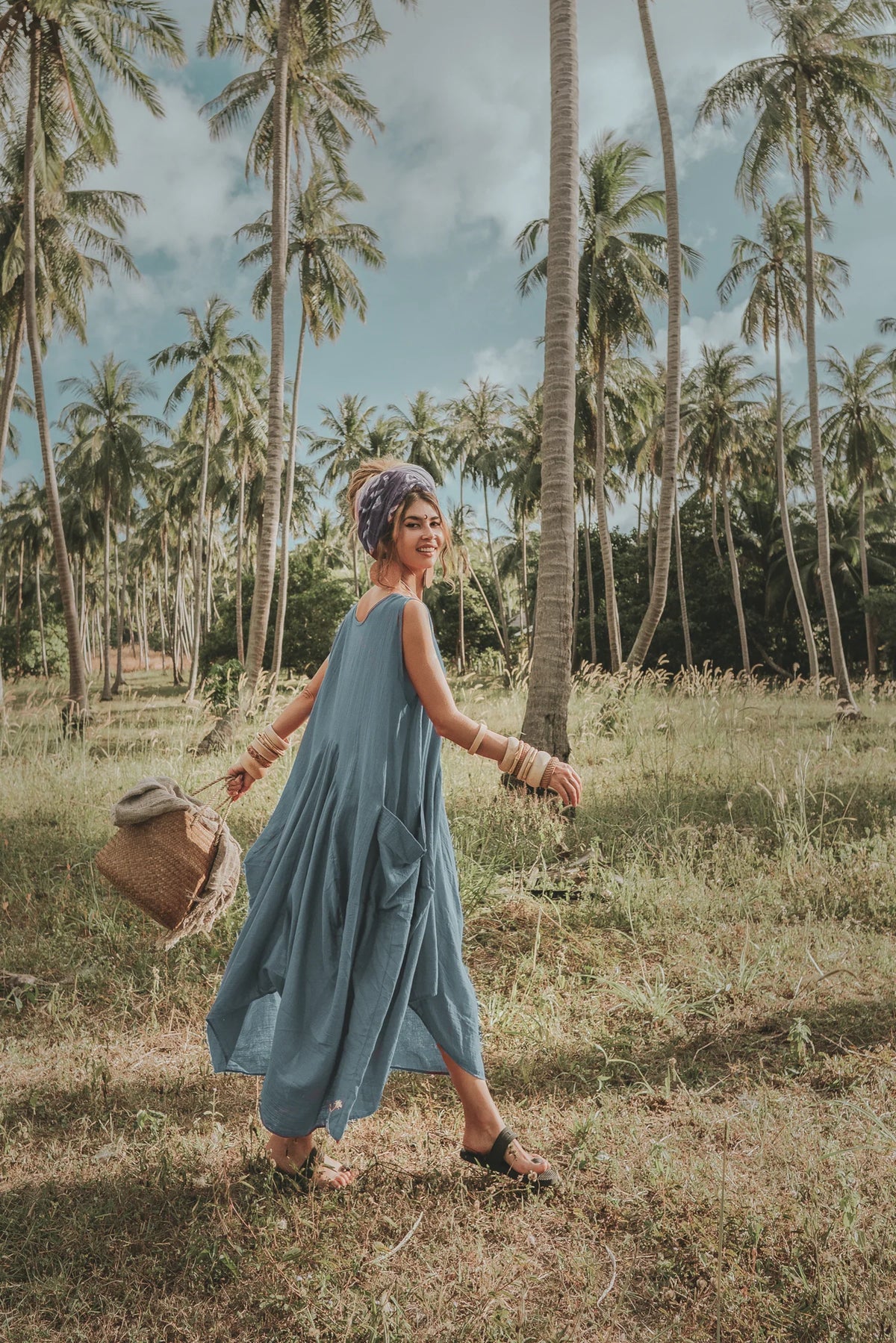 Sky Breeze Maxi Dress Fitkitty Culture Athleisure Wear, Yoga Wear & Women's Clothing