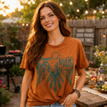 Roam Free Tee (Boho/Western) Fitkitty Culture Athleisure Wear, Yoga Wear & Women's Clothing