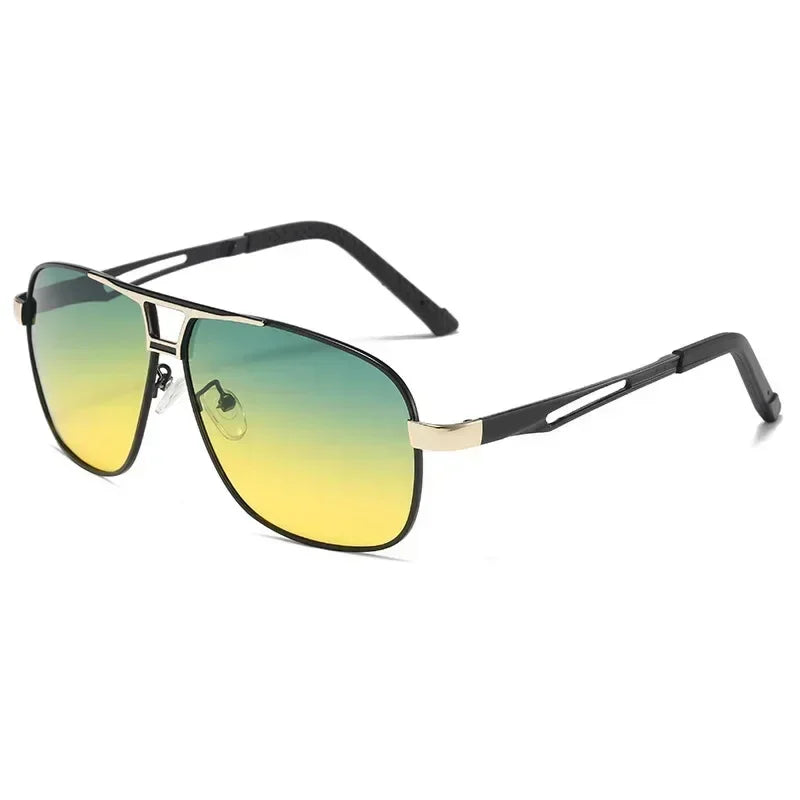 2024 UV400 Polarized Sunglasses Men Women Outdoor Discoloration Eyewear Men Trendy Photochromic Night Vision Sun Glasses Femstylo