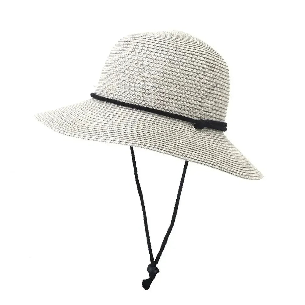 2025 Fashion Korean Version Women's Beach Summer Sun Hat Travel Breathable Beach Sunshade Sun Hat Dome Basin Hat Femstylo