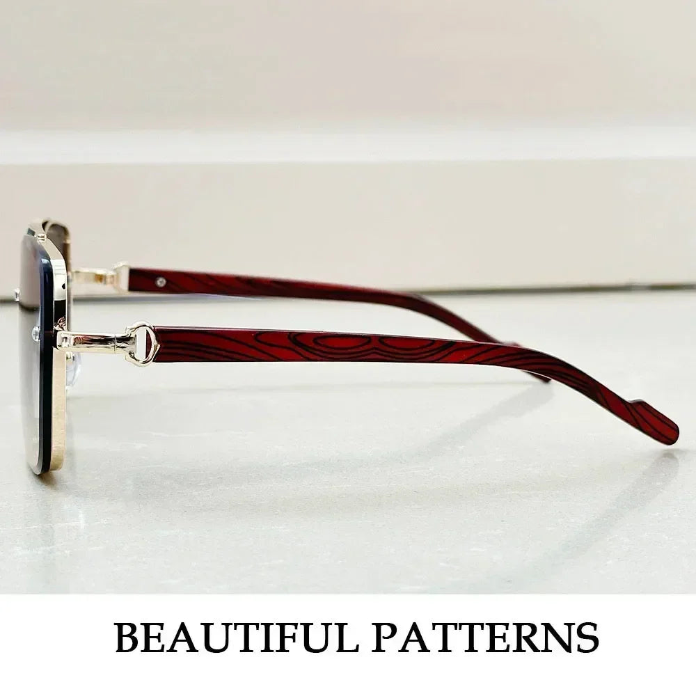 New Square Sunglasses For Men Vintage Outdoor Sunglasses Oculos Designer Wooden Glasses Sunscreen Sun Lentes Dropshipping Gafas Femstylo