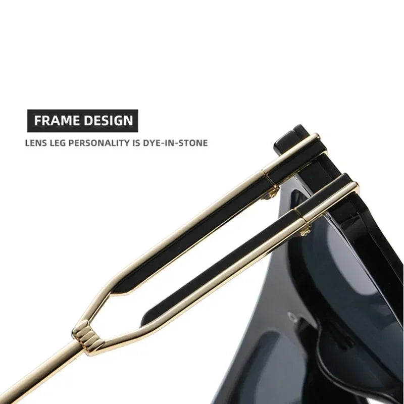 2024 Fashion Sunglasses For Men Vintage Glasses Vintage Designer Sunglasses For Men Retro Shades Lentes De Sol Mujer Zonnebril Femstylo
