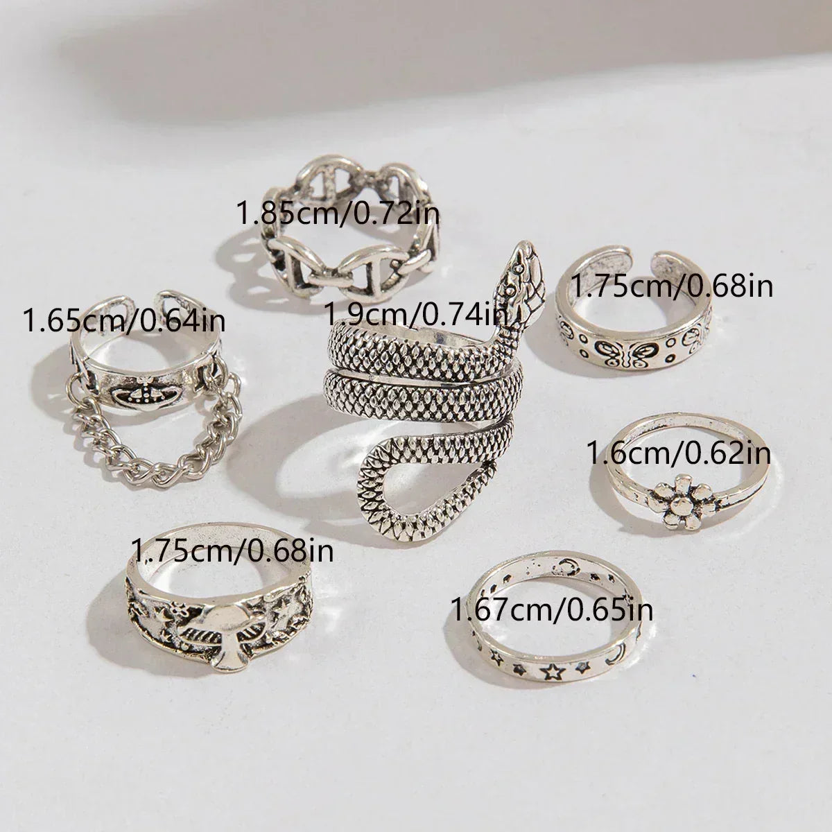 Docona Fashion Elegant Stacking Gold Colour Rings Geometric Design Ring Set Accessories Daily Festival Party Gifts 27910 Femstylo