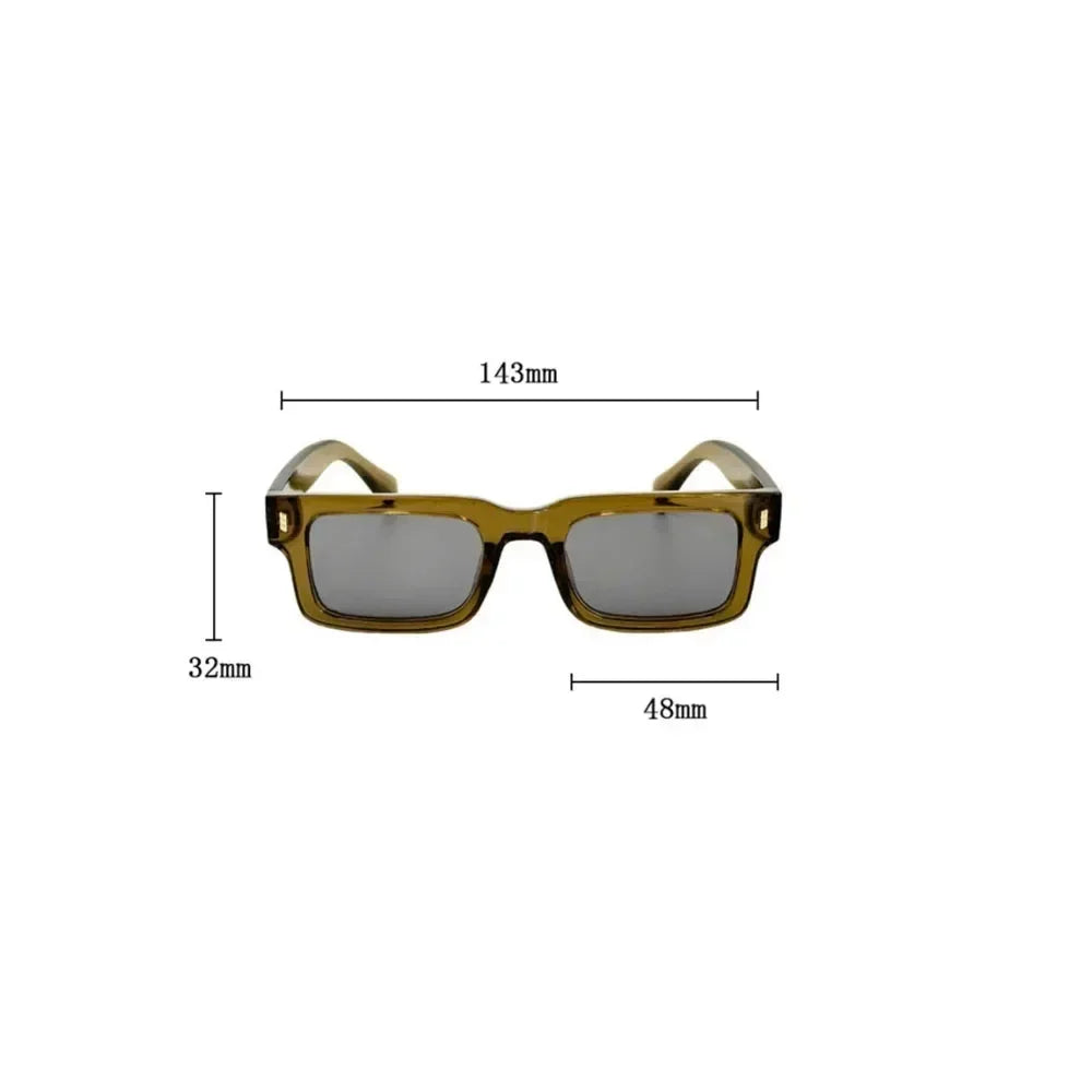 Fashion Sunglasses For Men Vintage Glasses Retro Square Sunglasses Women Trendy And Fashionable Gafas De Sol Hombre Zonnebril Femstylo