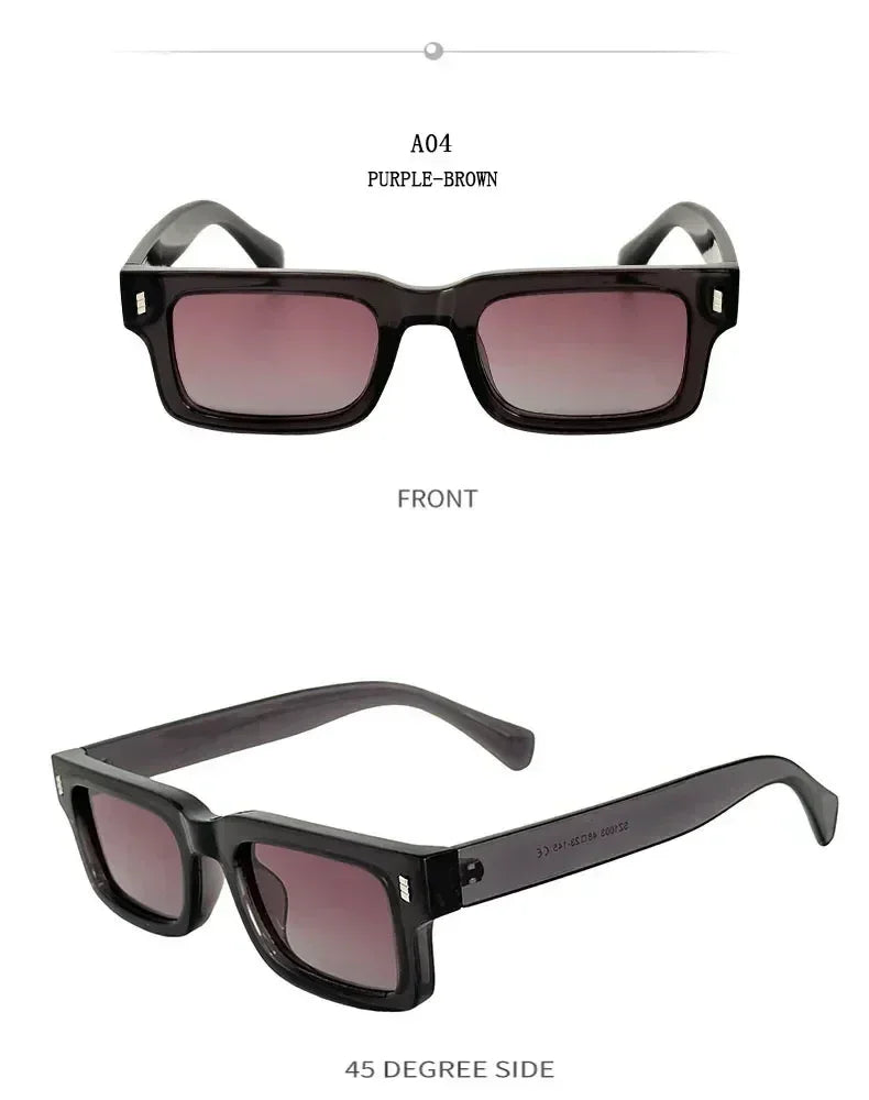 Fashion Sunglasses For Men Vintage Glasses Retro Square Sunglasses Women Trendy And Fashionable Gafas De Sol Hombre Zonnebril Femstylo