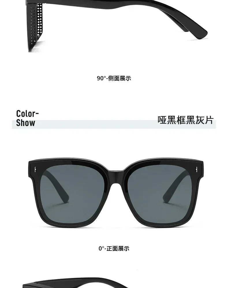 Fashion Square Polarized Sunglasses Cover Over Myopia Prescription Glasses Portable Men Women Vintage Fishing Driving Eyewear ﻿ Femstylo