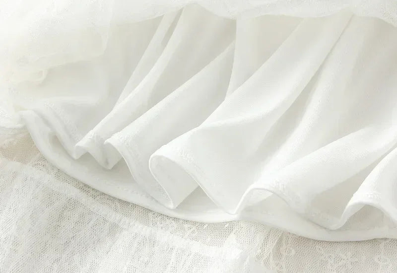 Women's High Waisted Slimming Sand Cake Skirt, Half Skirt, High-End Feeling Gauze, Long Skirt, Summer, , 2025 Hundred fold skirt Femstylo
